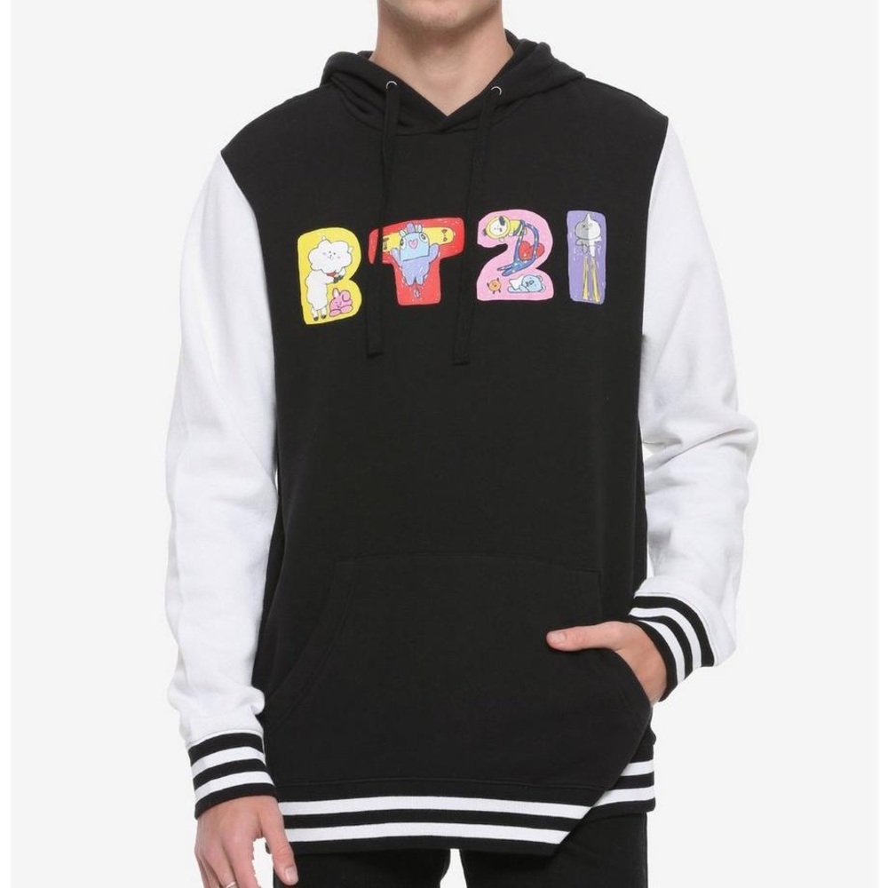 Super Cute BT21 Hoodie Sweatshirt BTS Merch